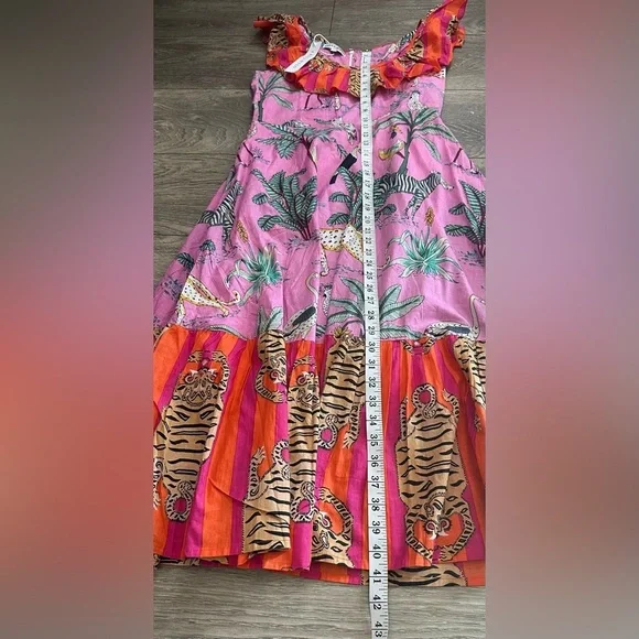 🌺 Cella & Flo Floral Fashion Dress – Size 2 🌺 - Picture 12 of 16